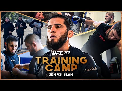 INSIDE CAMP: Islam Makhachev Intense Training Camp With Khabib Ahead of JDM Clash!