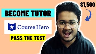 COURSE HERO TUTOR REGISTRATION PROCESS EARN MONEY BY SOLVING DOUBTS