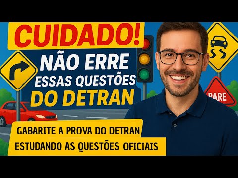 Detran 2025 Mock Exam: Solve 60 Questions from the Official Exam Now (Commented)