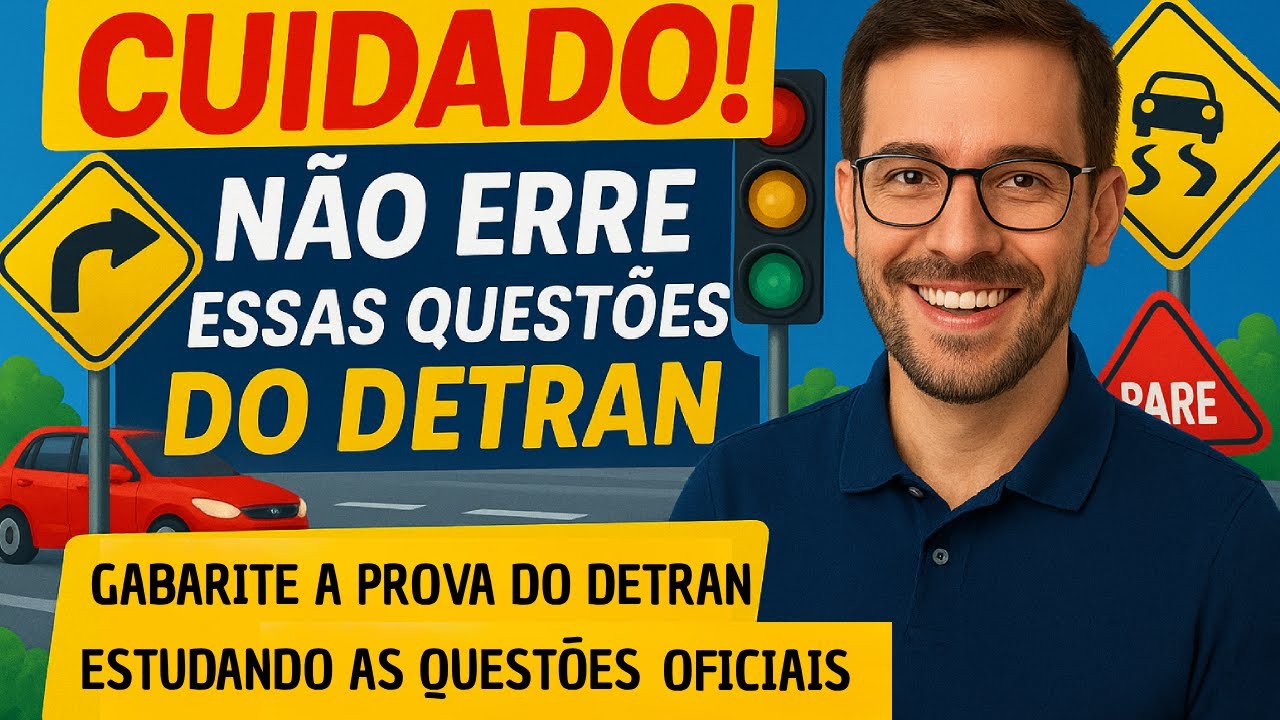 Detran 2025 Mock Exam: Solve 60 Questions from the Official Exam Now (Commented)