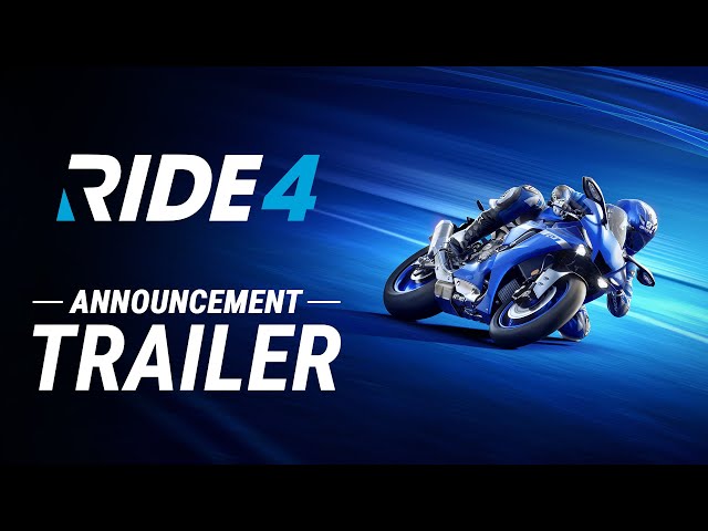 Video Teaser für RIDE 4 Announcement