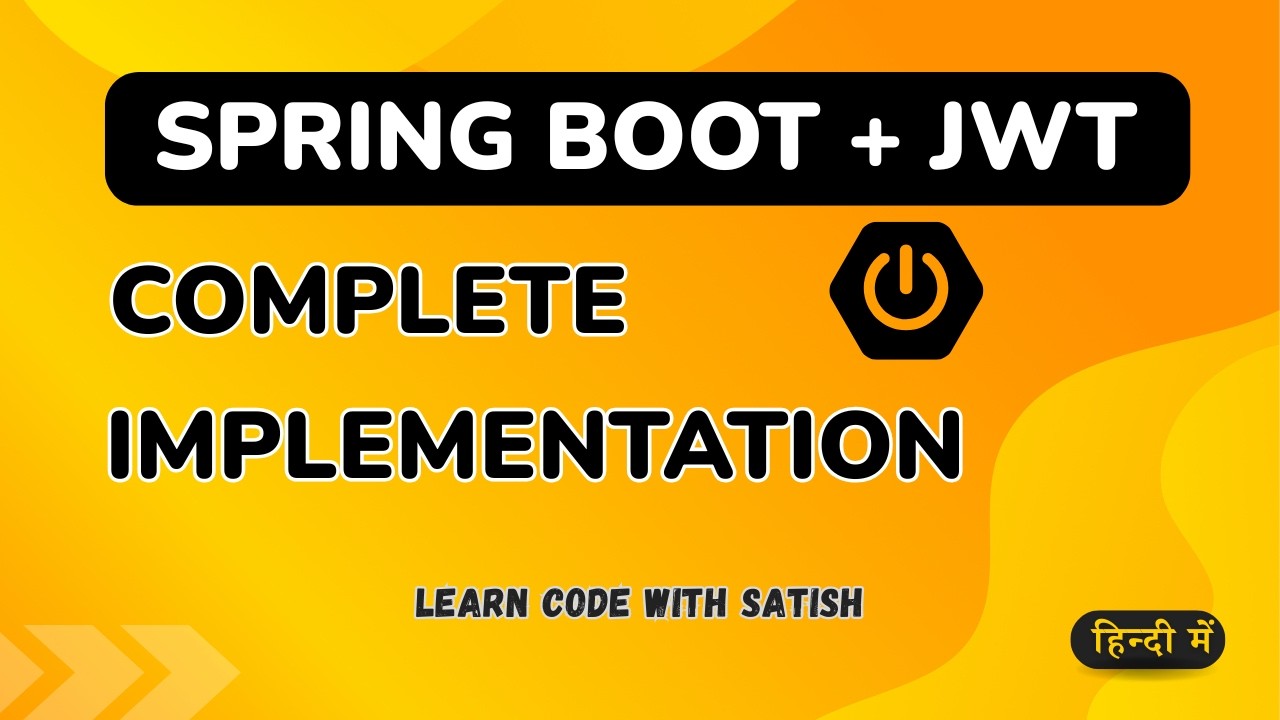 Spring Boot JWT Authentication & Authorization Tutorial | Spring Security JWT Complete Guide 2026