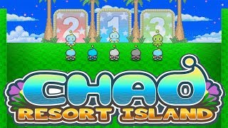 NEW CHAO GARDEN GAME 2017! SONIC Chao Resort Island Playthrough Part 1