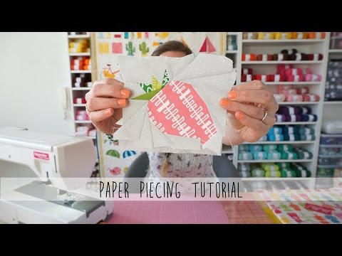 How to do Foundation Paper piecing