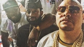 50 Cent Fat Joe Squash Beef Perform on stage together Effen Brunch party 2016