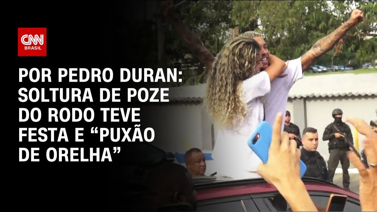 MC Poze do Rodo: soltura teve festa e “puxão de orelha”| CNN NOVO DIA