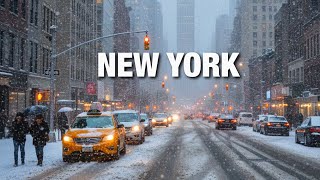 New York City LIVE Snow Storm Walk in Manhattan on Sunday (January 18, 2026)
