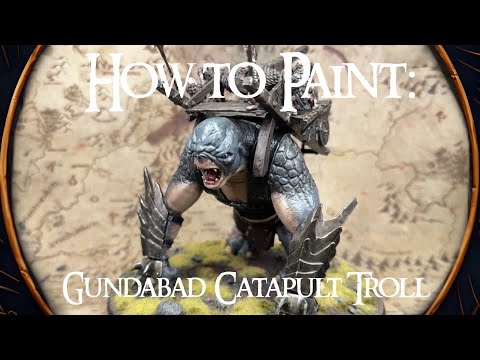How To Paint: Gundabad Catapult Troll - Middle-Earth SBG Painting Tutorial