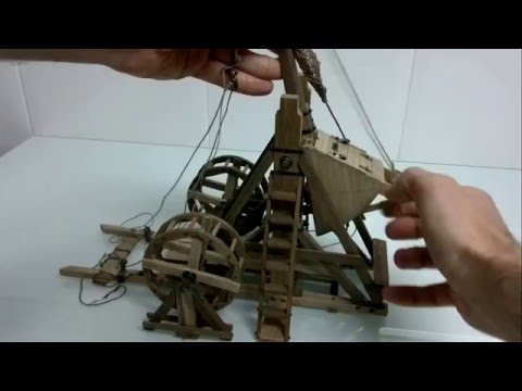 Siege machines 4: Catapult , The Mangonel
