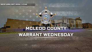 McLeod County Warrant Wednesday | April 22nd, 2026