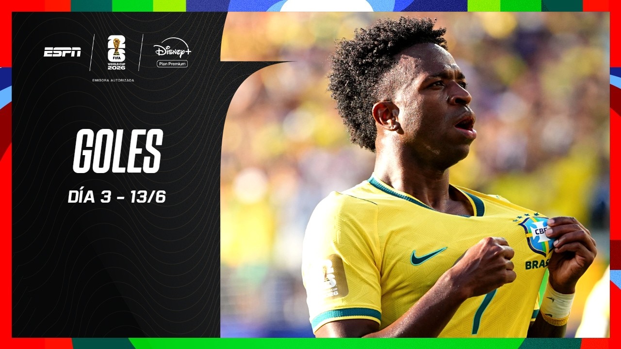 ¡VARIOS GOLES Y CON SORPRESAS! REPASÁ TODOS LOS TANTOS DEL DÍA 3 DEL MUNDIAL 2026 | ESPN MUNDIAL