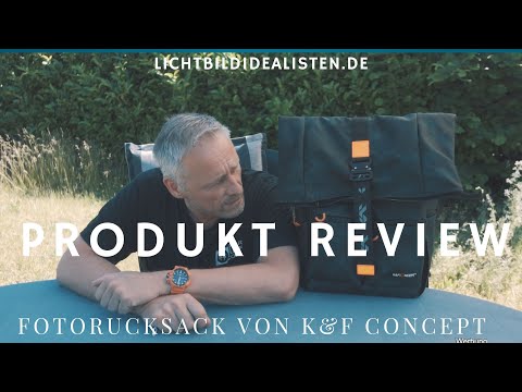 Produktreview Fotorucksack Rolltop - K&F Concept