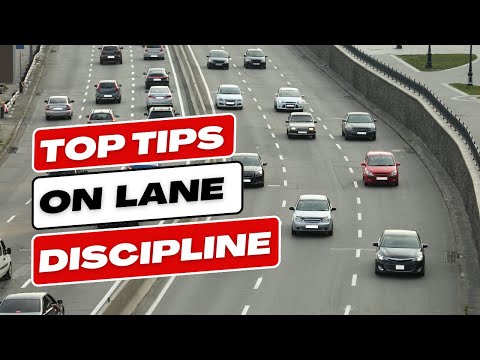 Lane Discipline: Driving Lessons From The Highway Code | Prepare For Your Driving Test