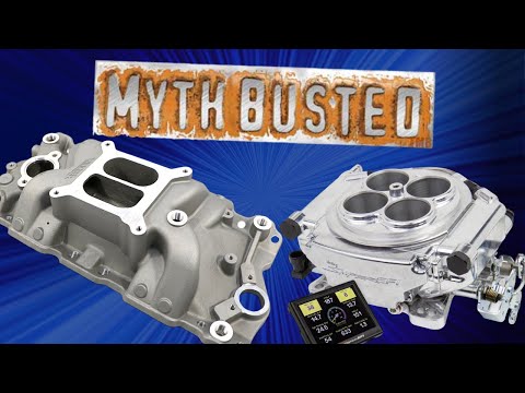 Holley Sniper On A Dual Plane Intake Explained: Yes it works and here is why!!!