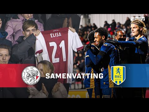 ❤️ EMOTIONEEL EERBETOON aan overleden Elisa, vriendin van Verkuijl 🕊️ | Samenvatting Jong Ajax - RKC