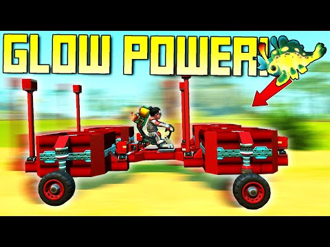 We Powered Cars with ONLY Glow Bugs! - Scrap Mechanic Multiplayer Monday