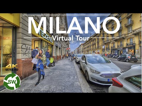 Caminhando em Milão da Porta Venezia a Loreto pela Shopping Street Corso Buenos Aires 2020 (4K)
