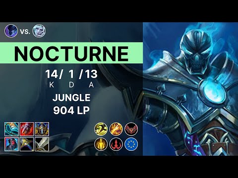 Nocturne Jungle vs Viego - 904 LP Grandmaster - EUW 15.12