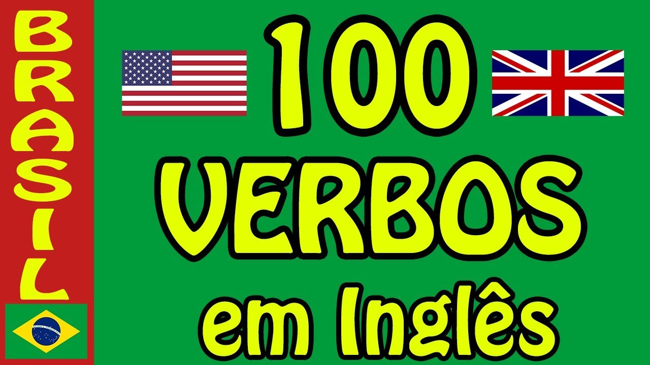 Como decorar verbos em ingles 😘🇧🇷 -  inglês verbos