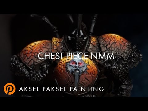Kingdom Death: Monster Painting Tutorial. Dung Beetle Knight, Part 3 (chest piece nmm)
