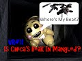 FNAF 2 Toy Chica's Beak Inside of Mangle? Where ...