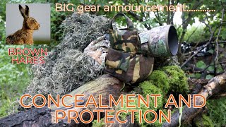 Wildlife Camera Gear Protection and Concealment/ TRAGOPAN/Brown Hares/ BIG GEAR ANNOUNCEMENT