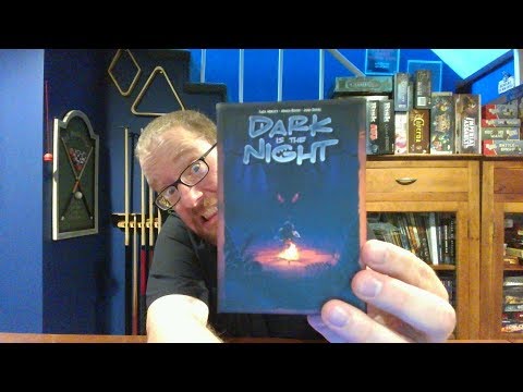 The Board Game Kaptain's review and tutorial for Dark Is The Night 