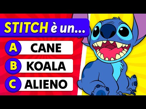🐨 QUIZ LILO & STITCH 💙 Trova l'INTRUSO 👀 Indovina la VOCE 🎵 Quiz Disney Lilo & Stitch 🌈