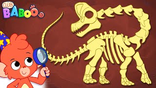 Help Baboo put together this huge Brachiosaurus skeleton! | Club Baboo |  Dinosaurs | Spinosaurus