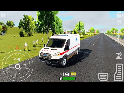 Ambulance Simulator 2021 - Minibus Car Driving Sim #1 | Android Gameplay | Game | Fun