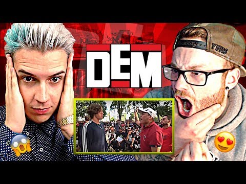 ¡MI AMIGO DESCUBRE LAS DEM BATTLES! | REACCIÓN con DAVISCRAS a DEM DUPLAS 2019