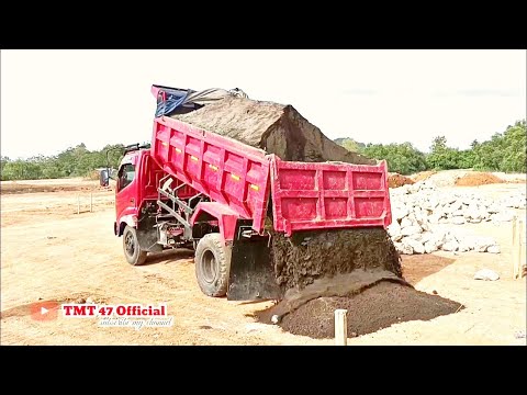 Truk pasir Jomplang muatan pasir super di tanah lapang @,TMT 47 Official