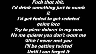 SEDATED MS KRAZIE LYRICS