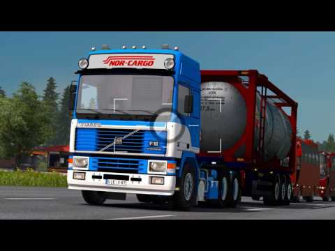 ETS2 Volvo F16 Temelín - Uherské Hradiště