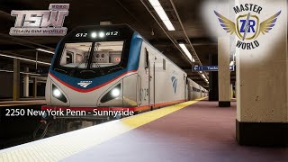 2250 New York Penn - Sunnyside - Northeast Corridor New York - ACS-64 - TSW 2020