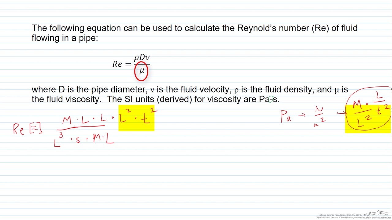 Dimensional Analysis