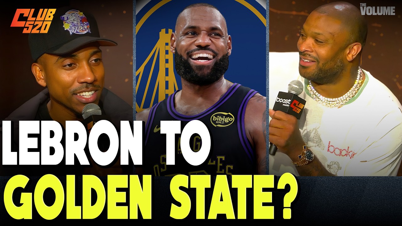 PJ Tucker PREDICTS LeBron James will TEAM UP with Steph Curry on Warriors | Jeff Teague x Club 520