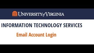 Log in to UVA Email - UVA Information Technology Services