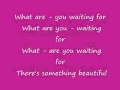 Something Beautiful by Natalie Grant lyrics