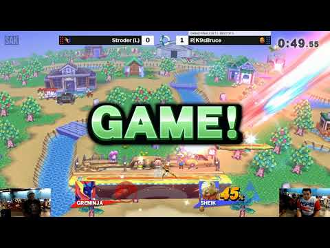 Sink or Swim 100 Grand Finals - Stroder (Greninja) vs R|k9sbruce (Sheik)