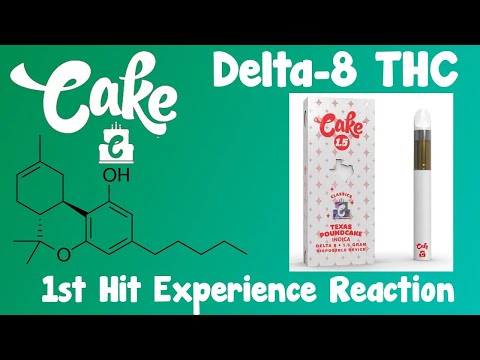 D8 CAKE EXPLAINED & FIRST EXPERIENCE REACTION! WHAT IS DELTA 8 THC 1