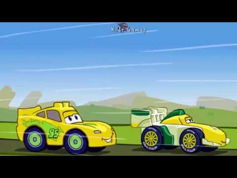 Lightning McQueen VS Francesco Bernoulli Final Race! - Cartoon Lego Disney Cars Games For Children