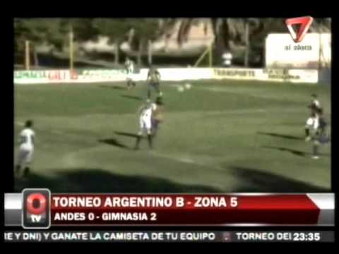 www.PuroLobo.com.ar:  Andes (Alvear) 0 - Gimnasia (MZA) 2 - Fase 1/Fecha 17 - Argentino B 2013/14