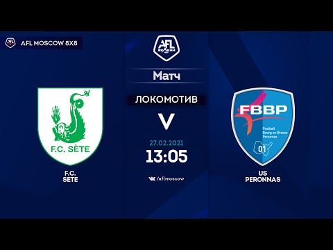 AFL20. France. Ligue 3. Day 21. F.C. Sete - US Peronnas