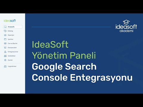 Search Console Kurulumu