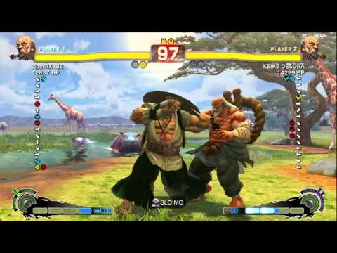 KEIKE DESORA [Gouken] vs viperRX188 [Gouken] SSF4 Japanese Online Ranked Matches - TRUE HIGH-DEF