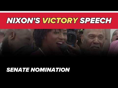 Victory speech after winning the Democratic nomination for U.S. Senate