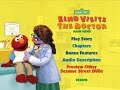 Sesame Street Elmo Visits The Doctor DVD Menu Walkthrough