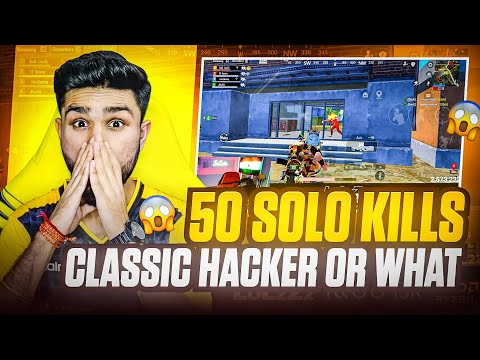 50 SOLO KILLS IN NEW MODE | CLASSIC HACKER OR WHAT | BGMI HIGHLIGHT #iQOO #iQOO15