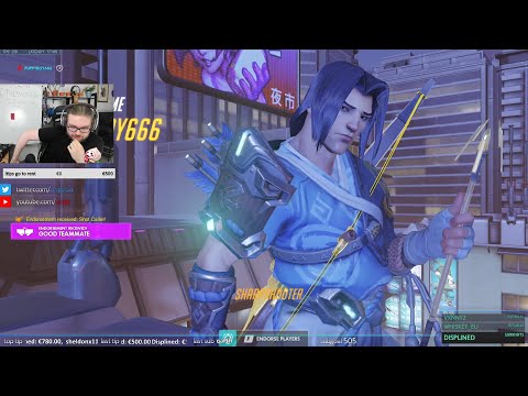 POTG! ARRGE HANZO GAMEPLAY OVERWACTH SEASON 30